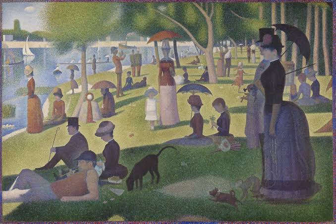 A Sunday Afternoon On the Island of La Grande Jatte, Georges Seurat