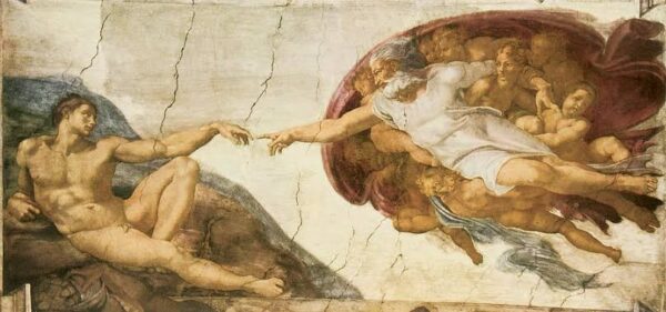 Creation of Adam, Michelangelo Buonarroti