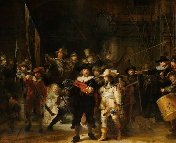 The Nightwatch, Rembrandt van Rijn